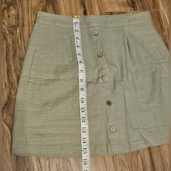 Altar'd State Gray Pencil Mini Skirt Casual - Picture 7 of 7